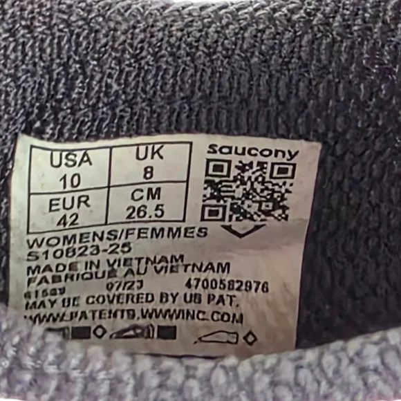 Saucony Kinvara 14 Women's Running Shoes Peony/Sprig Size 10 - Picture 8 of 8